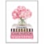 Framed Glam Books Canvas Wall Art, 12x16