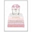 Framed Glam Books Canvas Wall Art, 12x16