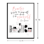 Framed Beauty Begins Canvas Wall Art, 12x16