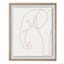 Tracey Boyd Glass Framed Elephant Sketch Print Wall Art, 16x20