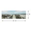 Happy Place Canvas Wall Art, 36x12
