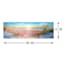 Beach View Canvas Wall Art, 36x12