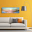 Beach View Canvas Wall Art, 36x12