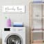 Laundry Room Canvas Wall Art, 36x12