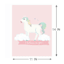 Tiny Dreamers Unicorn Canvas Wall Art, 11x14