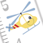 Tiny Dreamers Vehicle Growth Chart Canvas Wall Art, 12x40