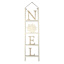 Gold Noel Ladder Porch Leaner, 42"