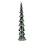 Homespun Holiday Green & White Glitter Tree, 20"