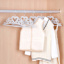 5-Pack Kids Flocked Tiara Hanger, Grey
