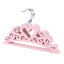 5-Pack Kids Flocked Tiara Hanger, Pink