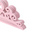 5-Pack Kids Flocked Tiara Hanger, Pink