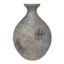 Grey Ceramic Vase, 8"