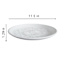 Found & Fable White Decorative Plate, 11"