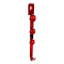 Red Wreath Hanger with Bells, 14"