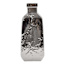 Silver Metallic Ceramic Vase, 13"