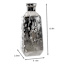 Silver Metallic Ceramic Vase, 13"