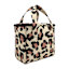 Leopard Brown Insulated Lunch Tote
