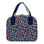 Dark Blue Speckled Lunch Tote