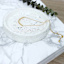 Speckled Circular Marble Trinket Tray, 5"