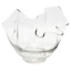 Clear Glass Wavy Bowl, 7"