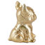 Shiny Gold French Bulldog, 4"