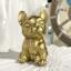 Shiny Gold French Bulldog, 4"