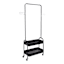 Garment Rack with Stoarge Shelves