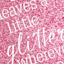 She Leaves a Little Glitter Wherever She Goes Canvas Wall Sign, 18x24