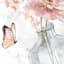 Honeybloom Flower Jar Canvas Wall Art, 14"