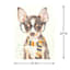 Dog with Scarf Canvas Wall Art, 18x24