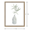 Glass Framed Misty Botanicals Wall Art, 17x21
