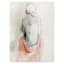 Pastel Woman I Glass Coat Canvas Wall Art, 18x24