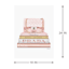 Pink Designer Bookstack with Bag Canvas Wall Art, 18x24