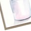 Glass Framed Potted Succulent Wall Art, 17x21