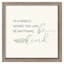 Be Kind Framed Wall Sign, 13"