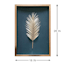 Tracey Boyd Glass Framed Leaf Wall Art, 18x26