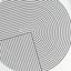 Geo Circle Lines Framed Wall Art, 23x29
