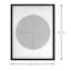 Geo Circle Lines Framed Wall Art, 23x29