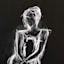 Female Figure Study Canvas Wall Art, 22x28