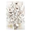Framed Cotton Blossoms I Light Embellished Canvas Wall Art, 24x36