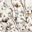 Framed Cotton Blossoms I Light Embellished Canvas Wall Art, 24x36