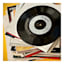 Vintage Record Pop Music Canvas Wall Art, 22"