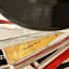 Vintage Record Pop Music Canvas Wall Art, 22"