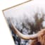 Ty Pennington Framed Highland Cow Canvas Wall Art, 24x30