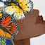 Glam Butterfly Lady Canvas Wall Art, 22x28