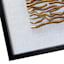 Crosby St. Glass Framed Dimensional Abstract Wall Art, 23"