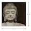 Found & Fable Glass Framed Buddha Print Wall Art, 20"