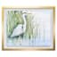 Providence Glass Framed Heron Print Wall Art, 20x16