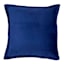 Navy Blue Micro Plush Throw Pillow, 18"
