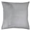 Grey Micro Plush Throw Pillow, 24"